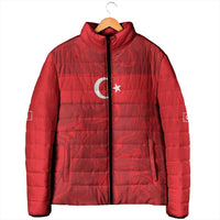 Custom Football 2026 Turkey Padded Jacket Crescent-Stars Simple Style