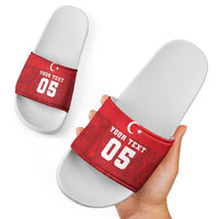 Custom Football 2026 Turkey Slide Sandals Crescent-Stars Simple Style