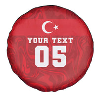 Custom Football 2026 Turkey Spare Tire Cover Crescent-Stars Simple Style
