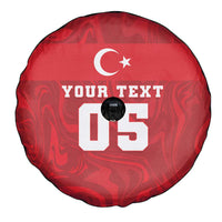 Custom Football 2026 Turkey Spare Tire Cover Crescent-Stars Simple Style