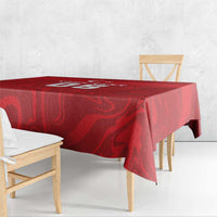 Custom Football 2026 Turkey Tablecloth Crescent-Stars Simple Style