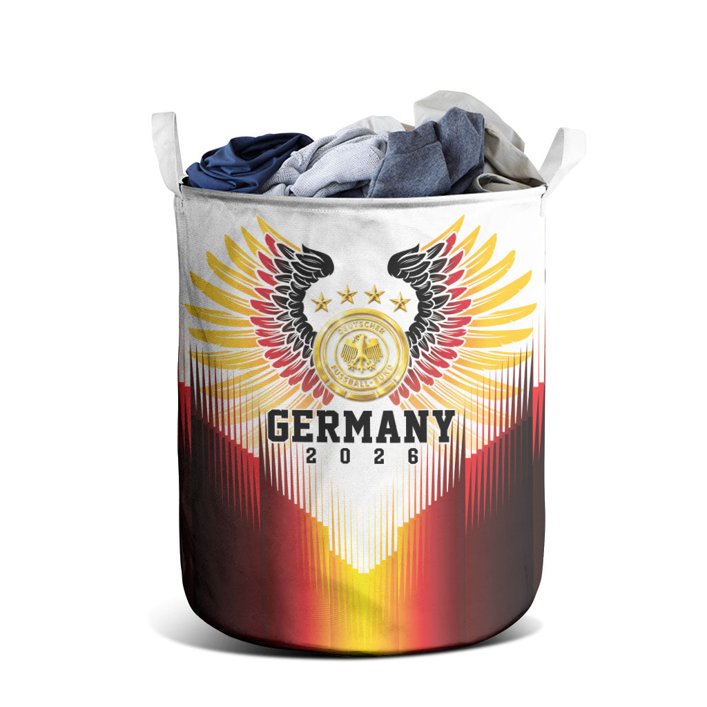 Germany Football 2026 Laundry Basket Deutschland Eagle Wings Special Style