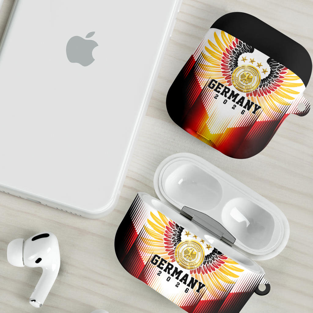 Germany Football 2026 AirPods Case Deutschland Eagle Wings Special Style