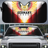 Germany Football 2026 Auto Sun Shade Deutschland Eagle Wings Special Style