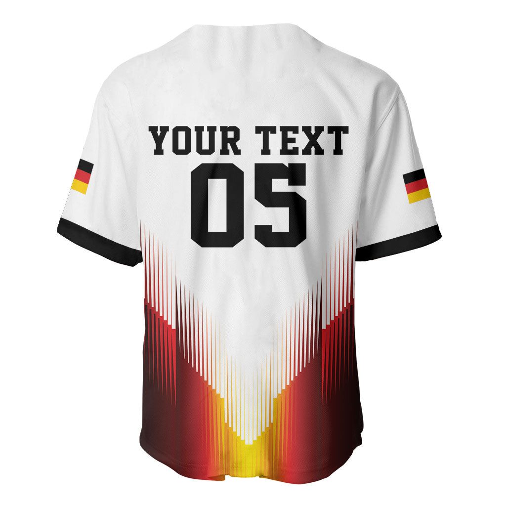 Custom Germany Football 2026 Baseball Jersey Deutschland Eagle Wings Special Style