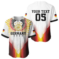 Custom Germany Football 2026 Baseball Jersey Deutschland Eagle Wings Special Style