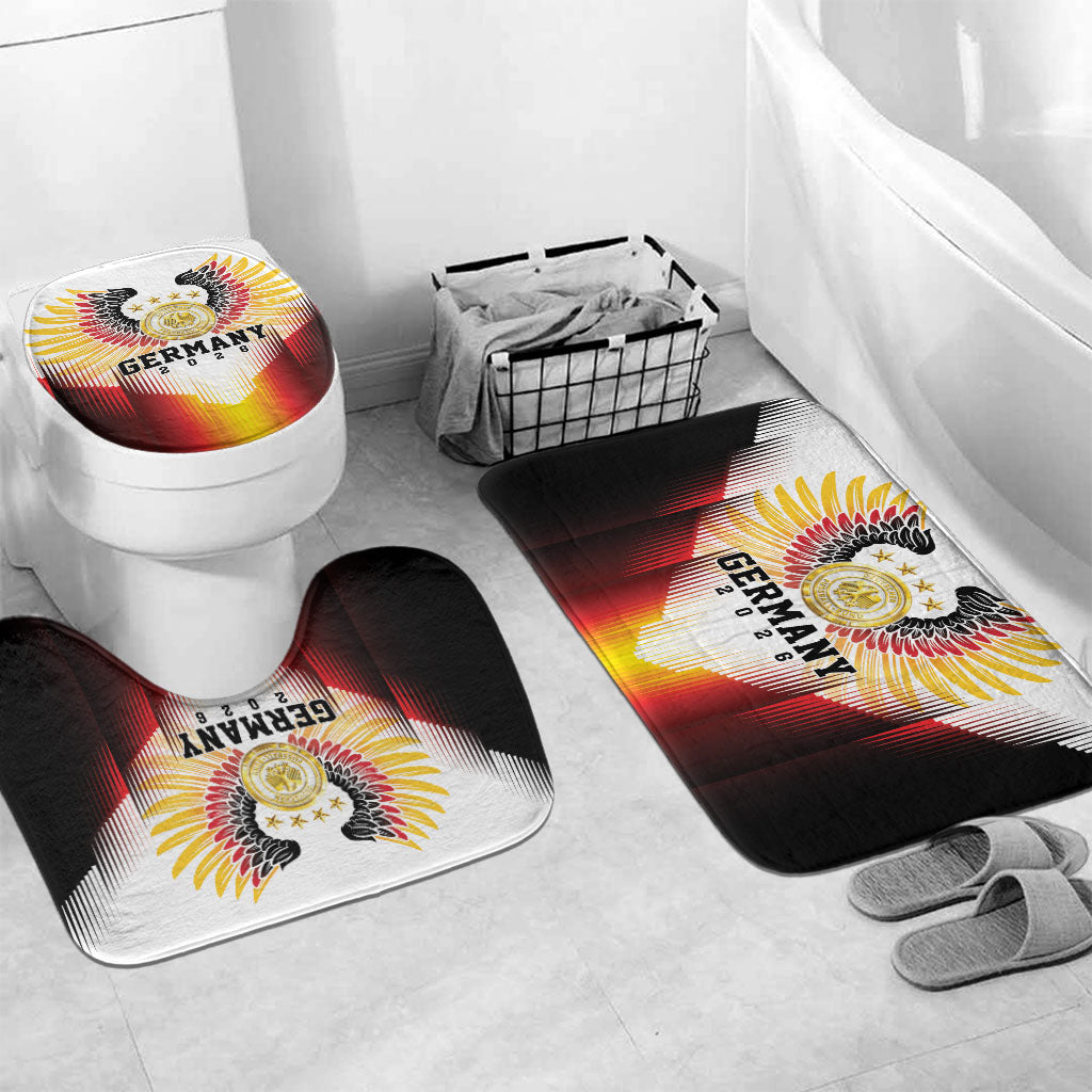 Germany Football 2026 Bathroom Set Deutschland Eagle Wings Special Style