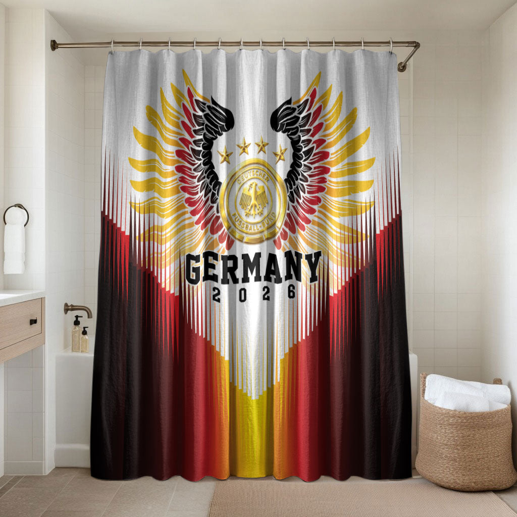 Germany Football 2026 Bathroom Set Deutschland Eagle Wings Special Style