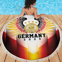 Germany Football 2026 Beach Blanket Deutschland Eagle Wings Special Style