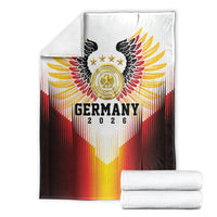 Germany Football 2026 Blanket Deutschland Eagle Wings Special Style