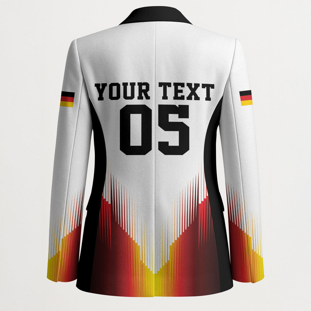 Custom Germany Football 2026 Blazer Deutschland Eagle Wings Special Style