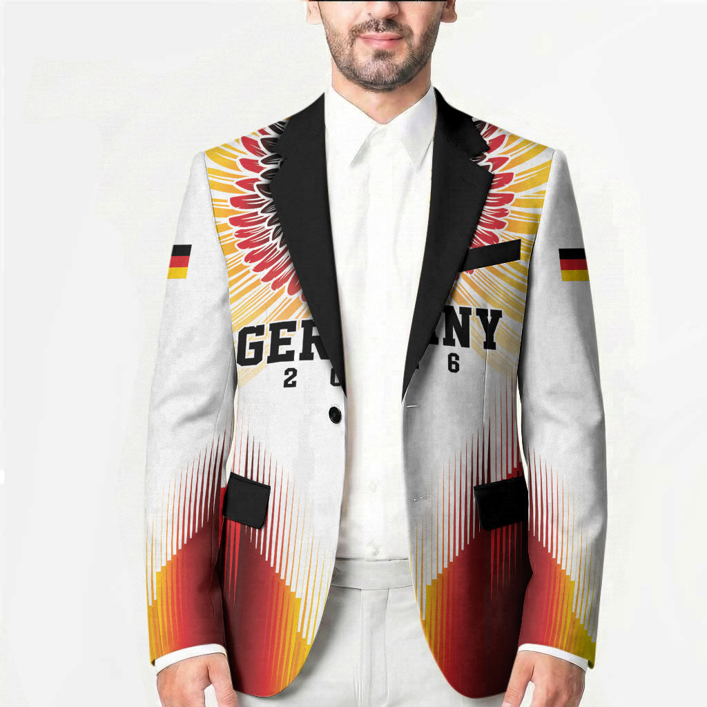 Custom Germany Football 2026 Blazer Deutschland Eagle Wings Special Style