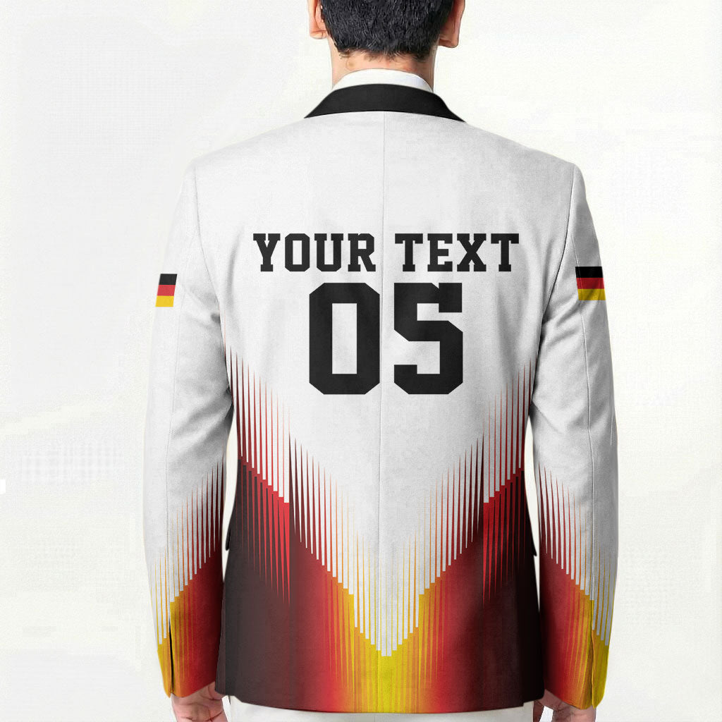 Custom Germany Football 2026 Blazer Deutschland Eagle Wings Special Style