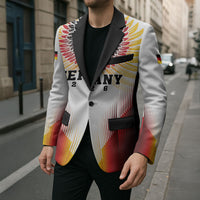 Custom Germany Football 2026 Blazer Deutschland Eagle Wings Special Style