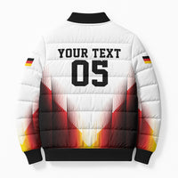 Custom Germany Football 2026 Bomber Puffer Jacket Deutschland Eagle Wings Special Style
