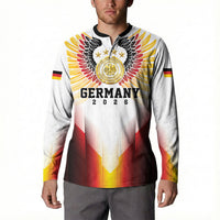 Custom Germany Football 2026 Button Sweatshirt Deutschland Eagle Wings Special Style