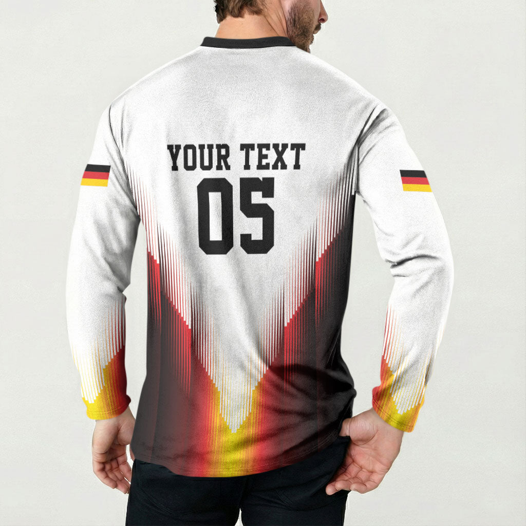 Custom Germany Football 2026 Button Sweatshirt Deutschland Eagle Wings Special Style