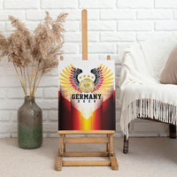 Germany Football 2026 Canvas Wall Art Deutschland Eagle Wings Special Style