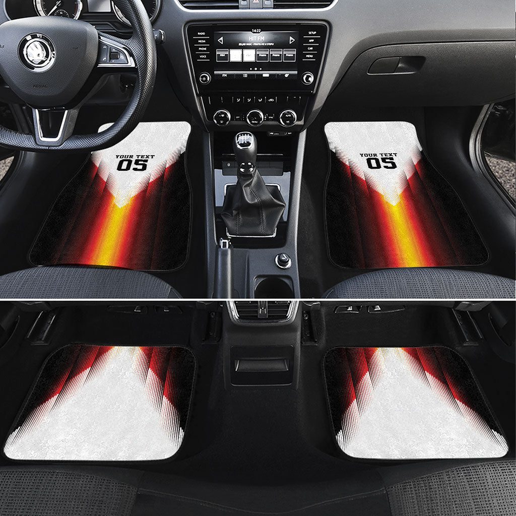 Custom Germany Football 2026 Car Mats Deutschland Eagle Wings Special Style