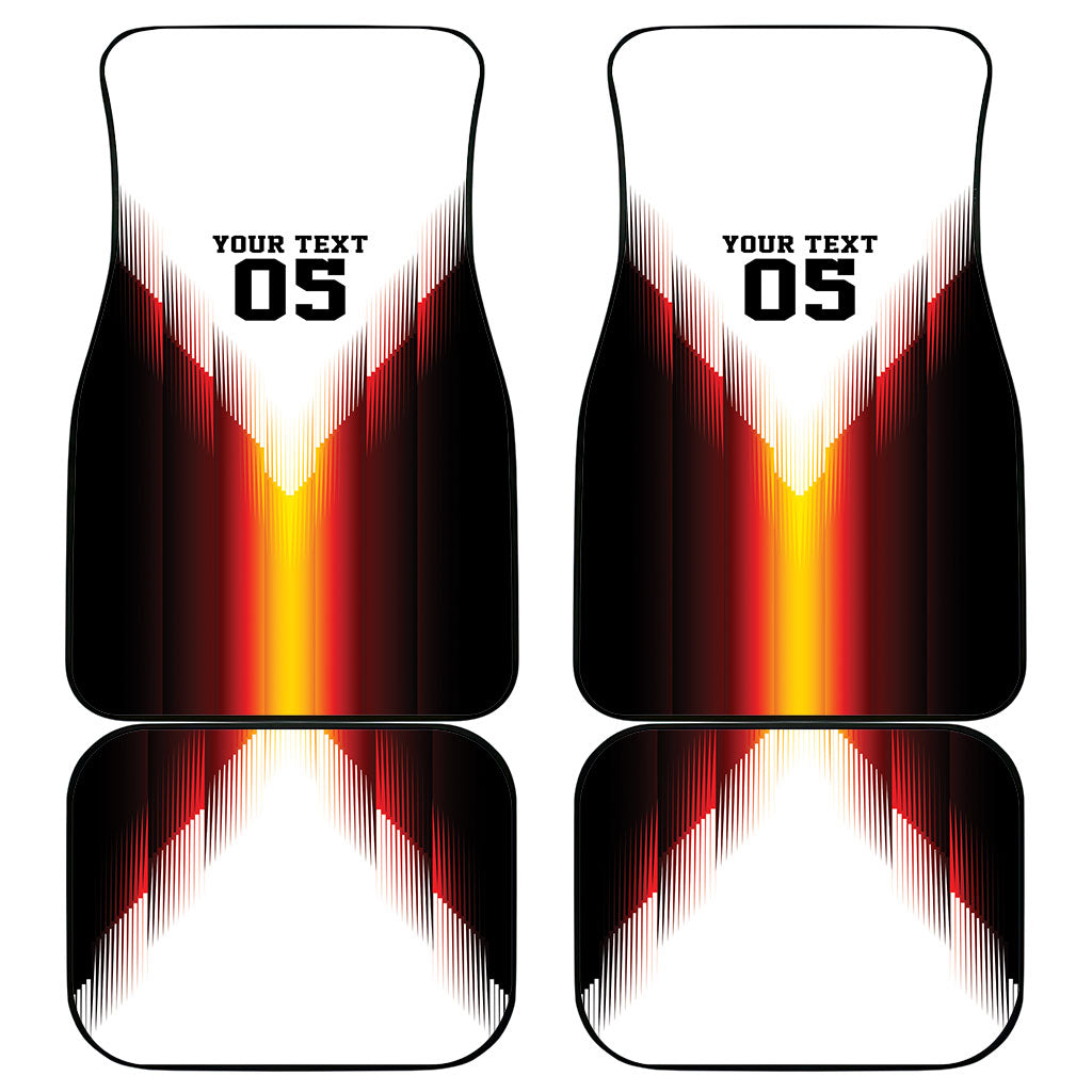Custom Germany Football 2026 Car Mats Deutschland Eagle Wings Special Style