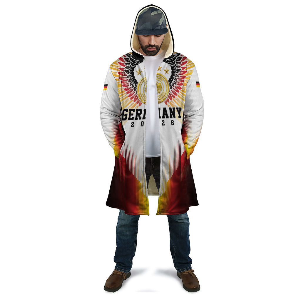 Custom Germany Football 2026 Cloak Deutschland Eagle Wings Special Style