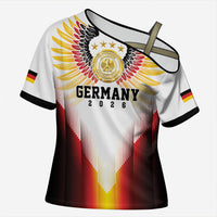 Custom Germany Football 2026 Cross Shoulder Shirt Deutschland Eagle Wings Special Style