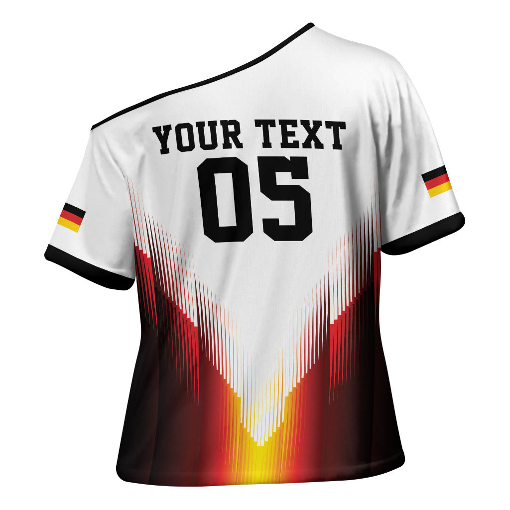 Custom Germany Football 2026 Cross Shoulder Shirt Deutschland Eagle Wings Special Style