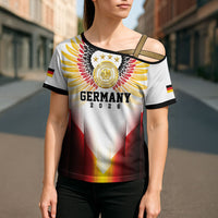 Custom Germany Football 2026 Cross Shoulder Shirt Deutschland Eagle Wings Special Style