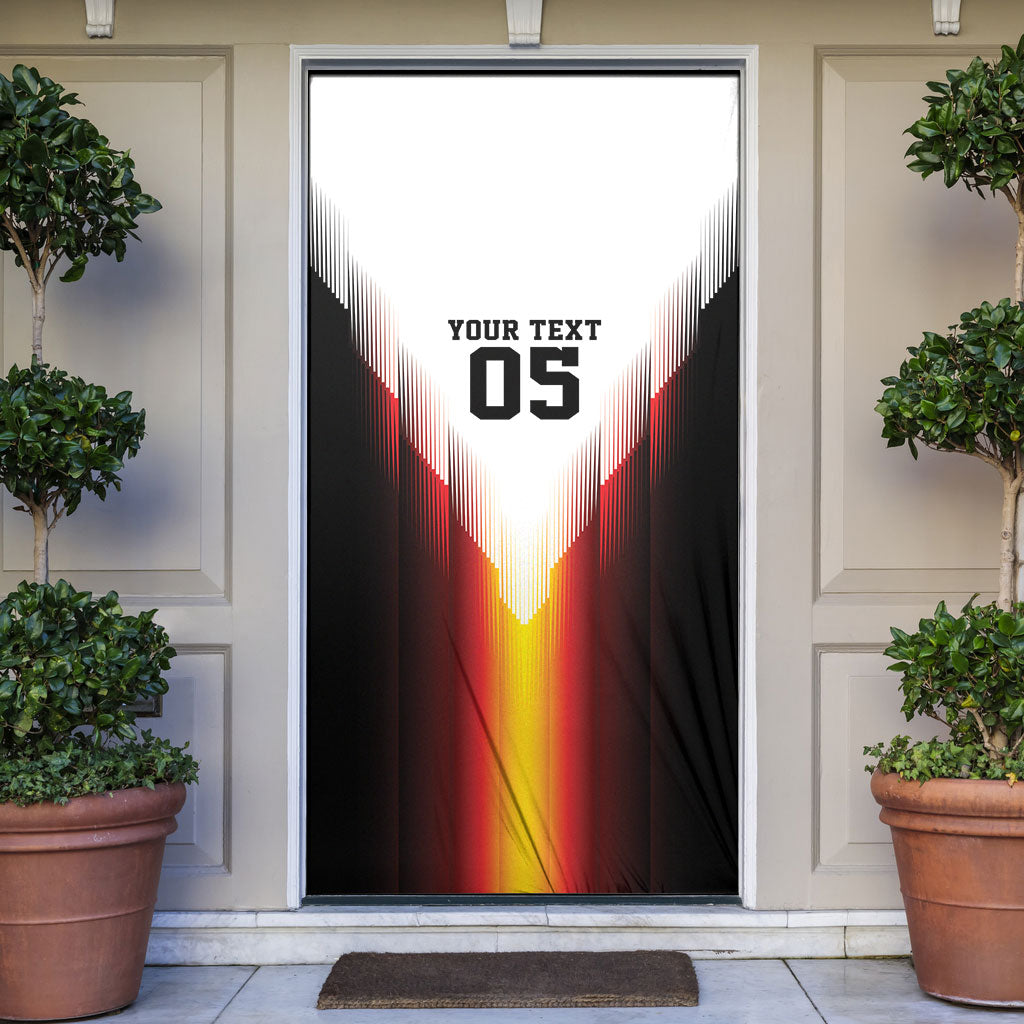 Custom Germany Football 2026 Door Cover Deutschland Eagle Wings Special Style