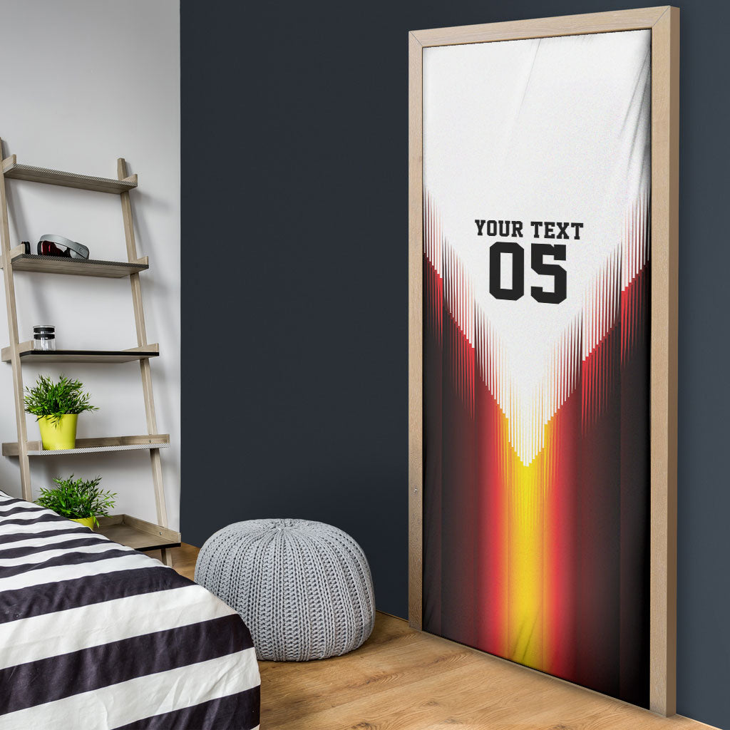 Custom Germany Football 2026 Door Cover Deutschland Eagle Wings Special Style