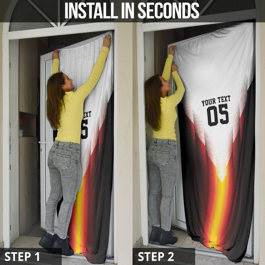 Custom Germany Football 2026 Door Cover Deutschland Eagle Wings Special Style