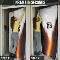 Custom Germany Football 2026 Door Cover Deutschland Eagle Wings Special Style
