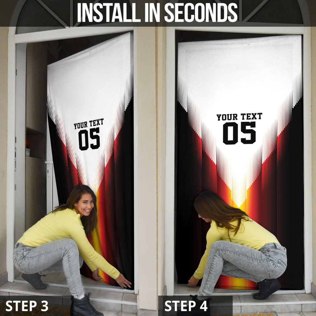 Custom Germany Football 2026 Door Cover Deutschland Eagle Wings Special Style