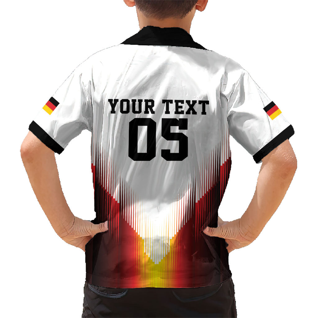 Custom Germany Football 2026 Kid Hawaiian Shirt Deutschland Eagle Wings Special Style