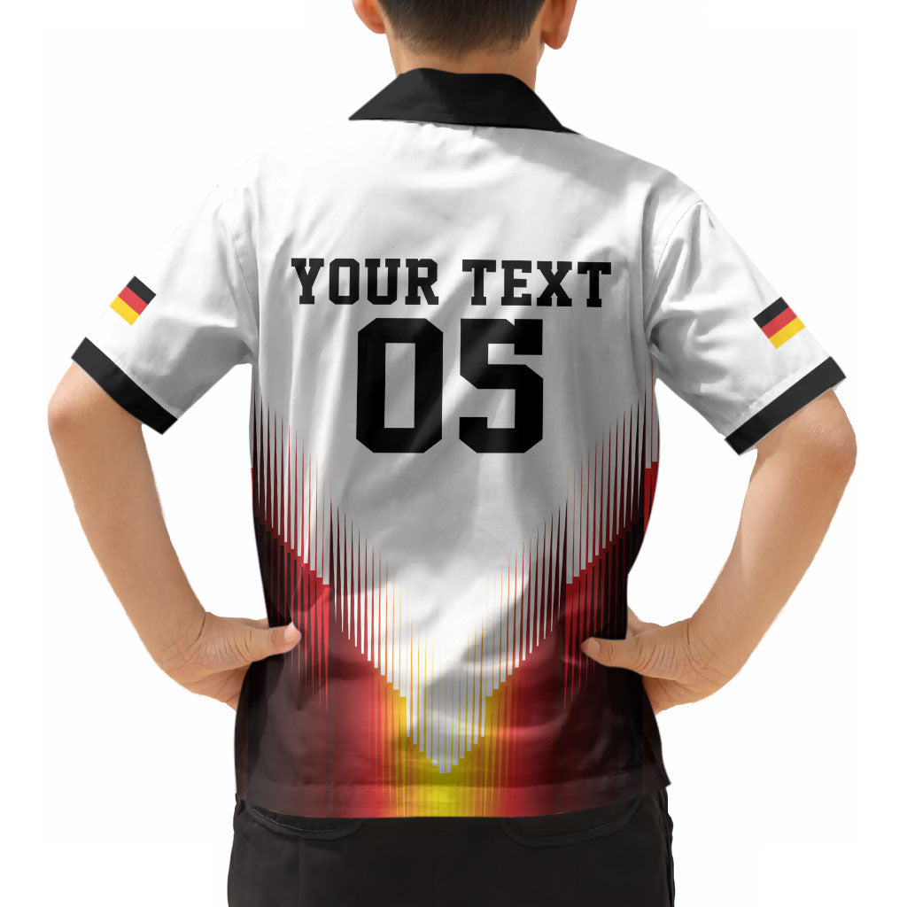 Custom Germany Football 2026 Kid Hawaiian Shirt Deutschland Eagle Wings Special Style LT05