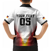 Custom Germany Football 2026 Kid Hawaiian Shirt Deutschland Eagle Wings Special Style LT05