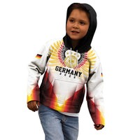 Custom Germany Football 2026 Kid Hoodie Deutschland Eagle Wings Special Style