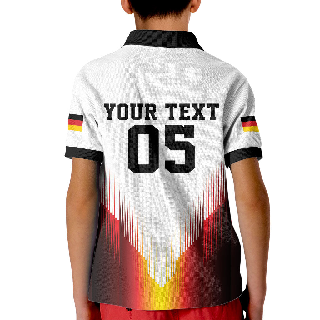 Custom Germany Football 2026 Kid Polo Shirt Deutschland Eagle Wings Special Style