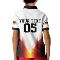 Custom Germany Football 2026 Kid Polo Shirt Deutschland Eagle Wings Special Style
