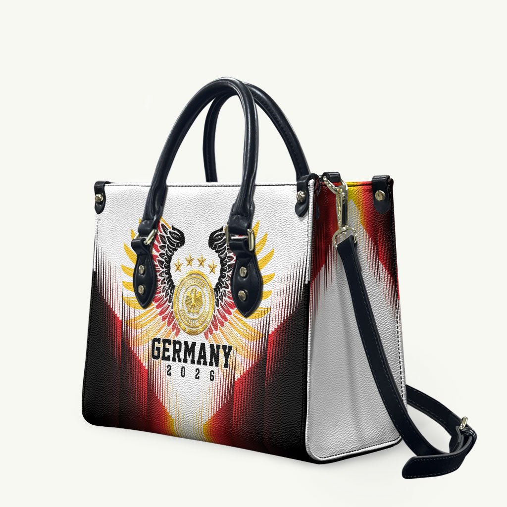 Germany Football 2026 Leather Bag Deutschland Eagle Wings Special Style
