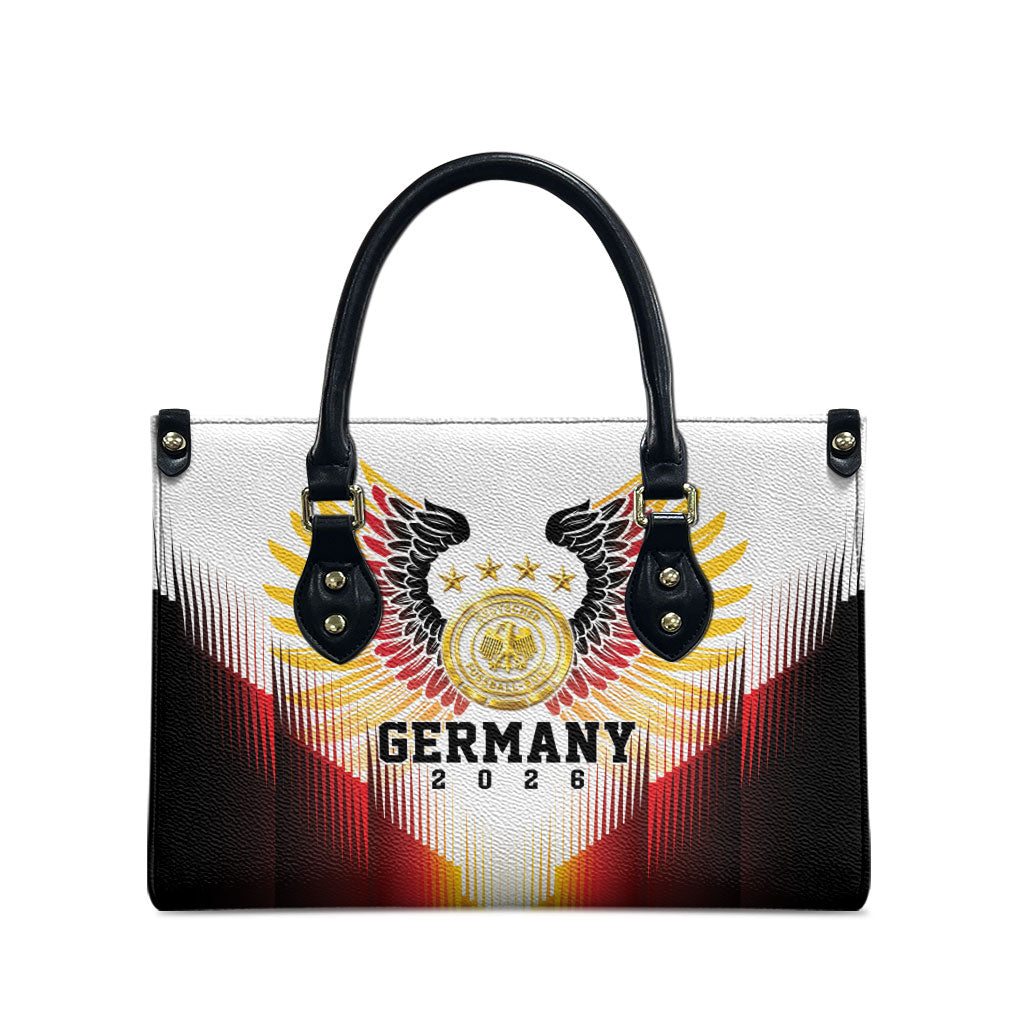 Germany Football 2026 Leather Bag Deutschland Eagle Wings Special Style