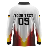 Custom Germany Football 2026 Long Sleeve Polo Shirt Deutschland Eagle Wings Special Style