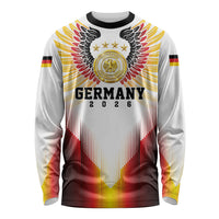 Custom Germany Football 2026 Long Sleeve Shirt Deutschland Eagle Wings Special Style