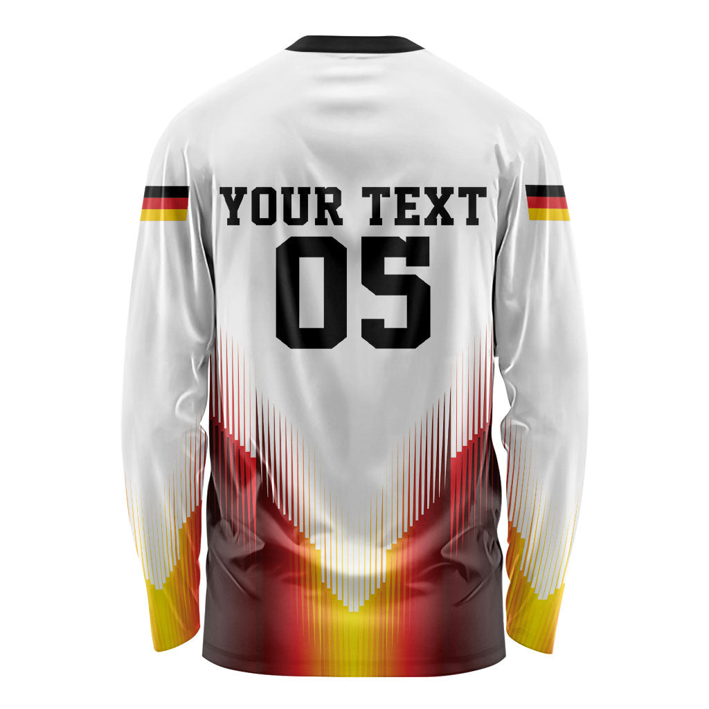 Custom Germany Football 2026 Long Sleeve Shirt Deutschland Eagle Wings Special Style
