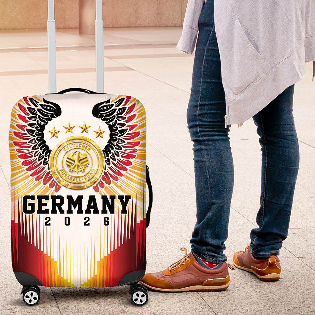 Germany Football 2026 Luggage Cover Deutschland Eagle Wings Special Style