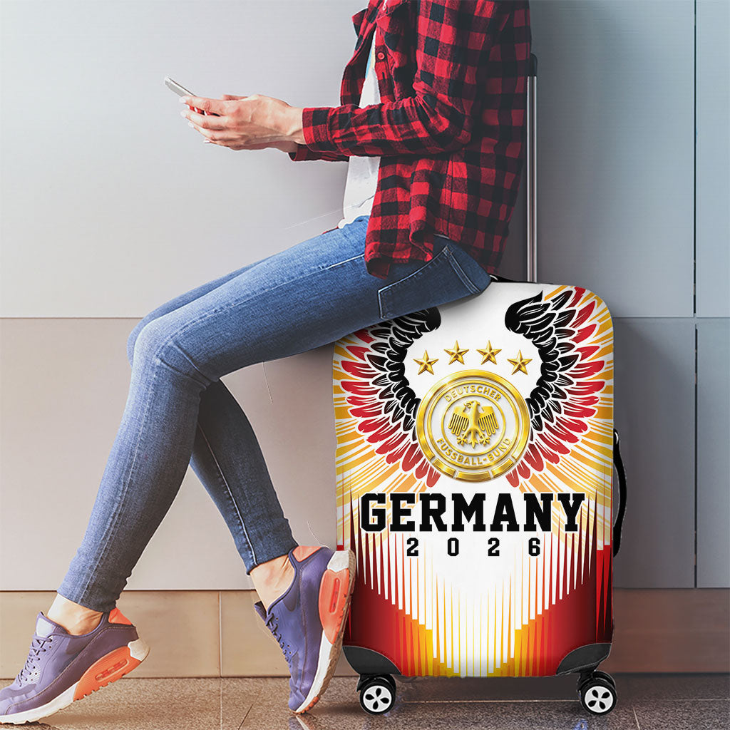 Germany Football 2026 Luggage Cover Deutschland Eagle Wings Special Style