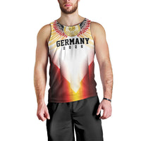 Custom Germany Football 2026 Men Tank Top Deutschland Eagle Wings Special Style