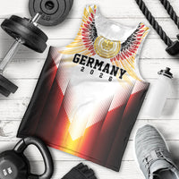 Custom Germany Football 2026 Men Tank Top Deutschland Eagle Wings Special Style