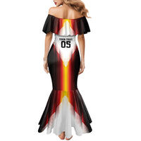 Custom Germany Football 2026 Mermaid Dress Deutschland Eagle Wings Special Style