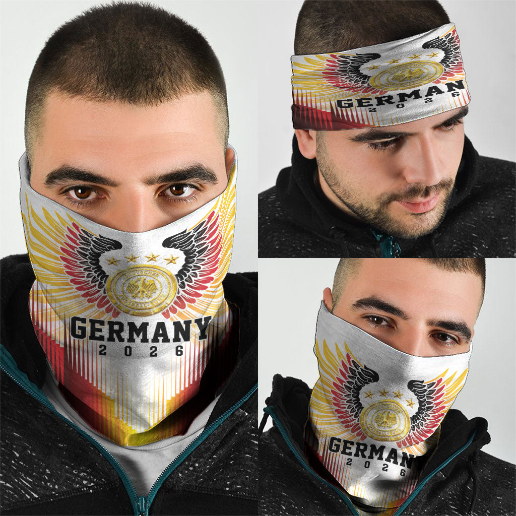 Germany Football 2026 Neck Gaiter Deutschland Eagle Wings Special Style